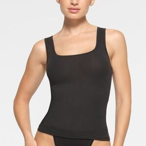 SKIMS Cotton Rib Long Tank